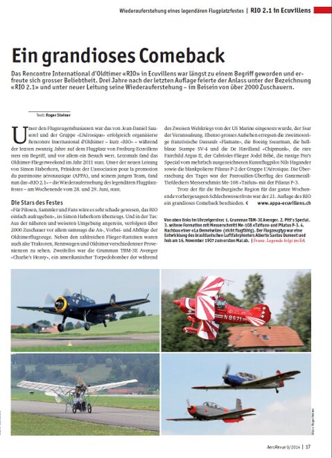 Article de presse 2014